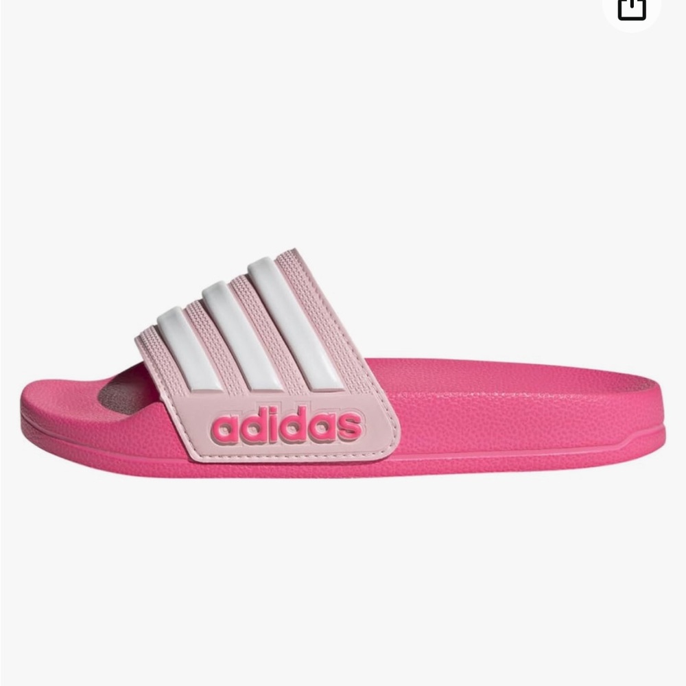 Girls adidas slides size 3 - Picture 2 of 8